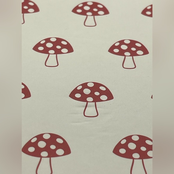 Elum Mushroom AOP Hardcover Spiral Notebook Journal, Pink, NWOT - Picture 4 of 5